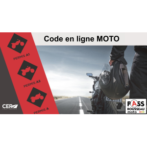 J'achète mon Code en ligne MOTO